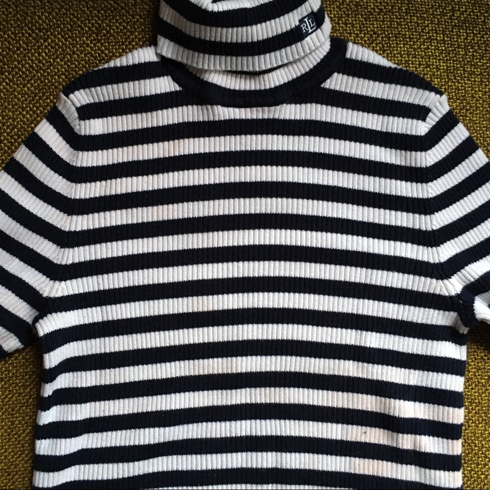 Ralph Lauren striped turtleneck